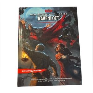 Dungeons & Dragons Van Richten's Guide to Ravenloft hard cover book